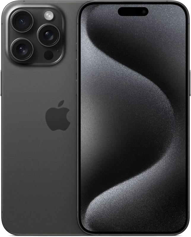 Смартфон Apple iPhone 15 Pro 128Gb Черный титан (esim+sim) (Уцененный товар). Фото 1