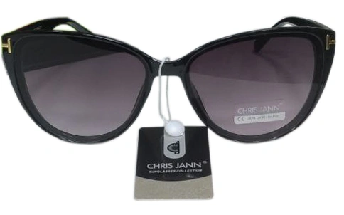 Солнцезащитные очки Chris Jann CJ0855 55 19-143, Чёрные (C1). Фото 1