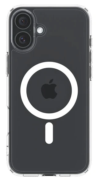 Накладка Spigen Ultra Hybrid (MagFit) для iPhone 16, White (ACS08205). Фото 4