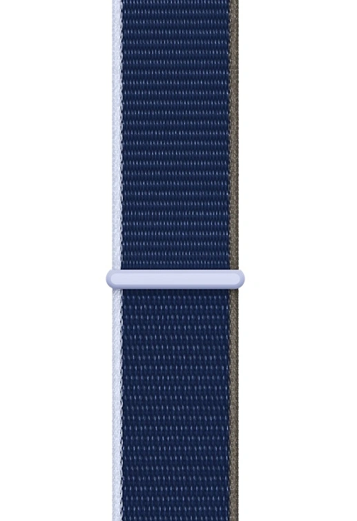 Ремешок нейлоновый для Apple Watch 38/40/41/42мм,  Тёмно-синий. Фото 1