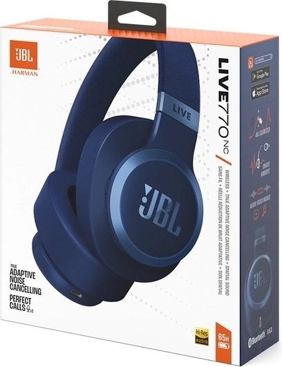 Беспроводные наушники JBL Live 770NC, Синий. Фото 7