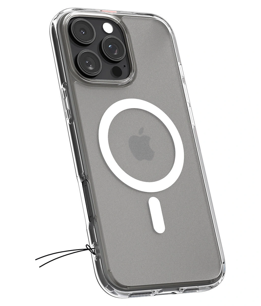 Накладка Spigen Ultra Hybrid MagSafe для iPhone 16 Pro, Frost Clear (ACS08133). Фото 4