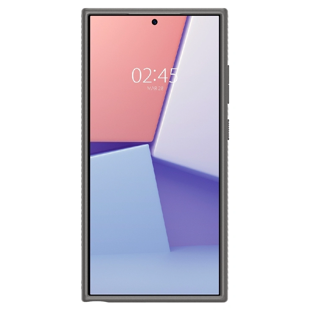 Накладка Spigen Liquid Air для Samsung Galaxy S24 Ultra, Marble grey (ACS07448). Фото 3