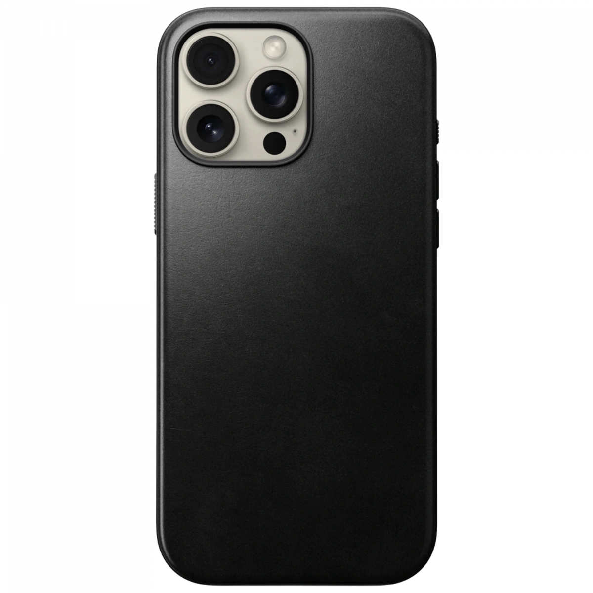 Накладка Nomad Modern Leather Case MagSafe для iPhone 16 Pro Max, Black (NM01693185). Фото 2