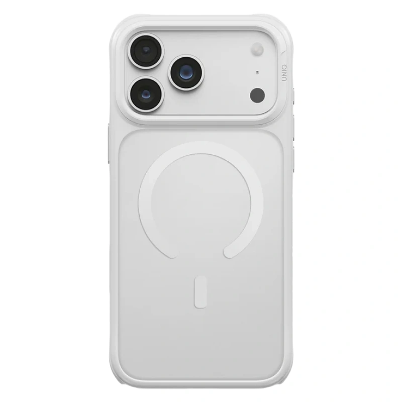 Накладка Uniq для iPhone 18 Pro Max / iPhone 17 Pro Max Veren Frosted Shield Case (MagSafe), Chalk Frost (IP6.3P(2026)-VERNAFMCFST). Фото 2