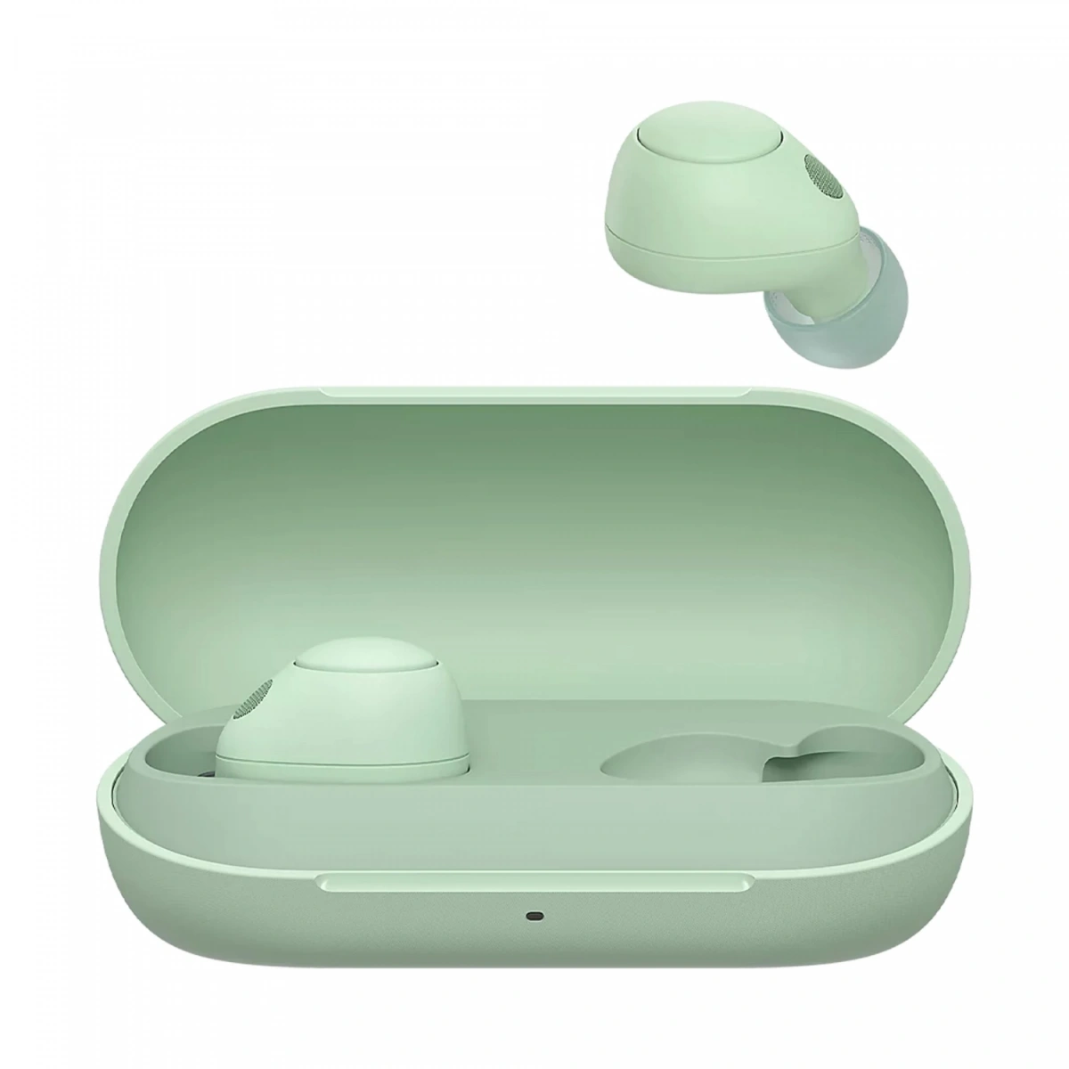 Беспроводные наушники Sony WF-C700N, Зелёные. Фото 1