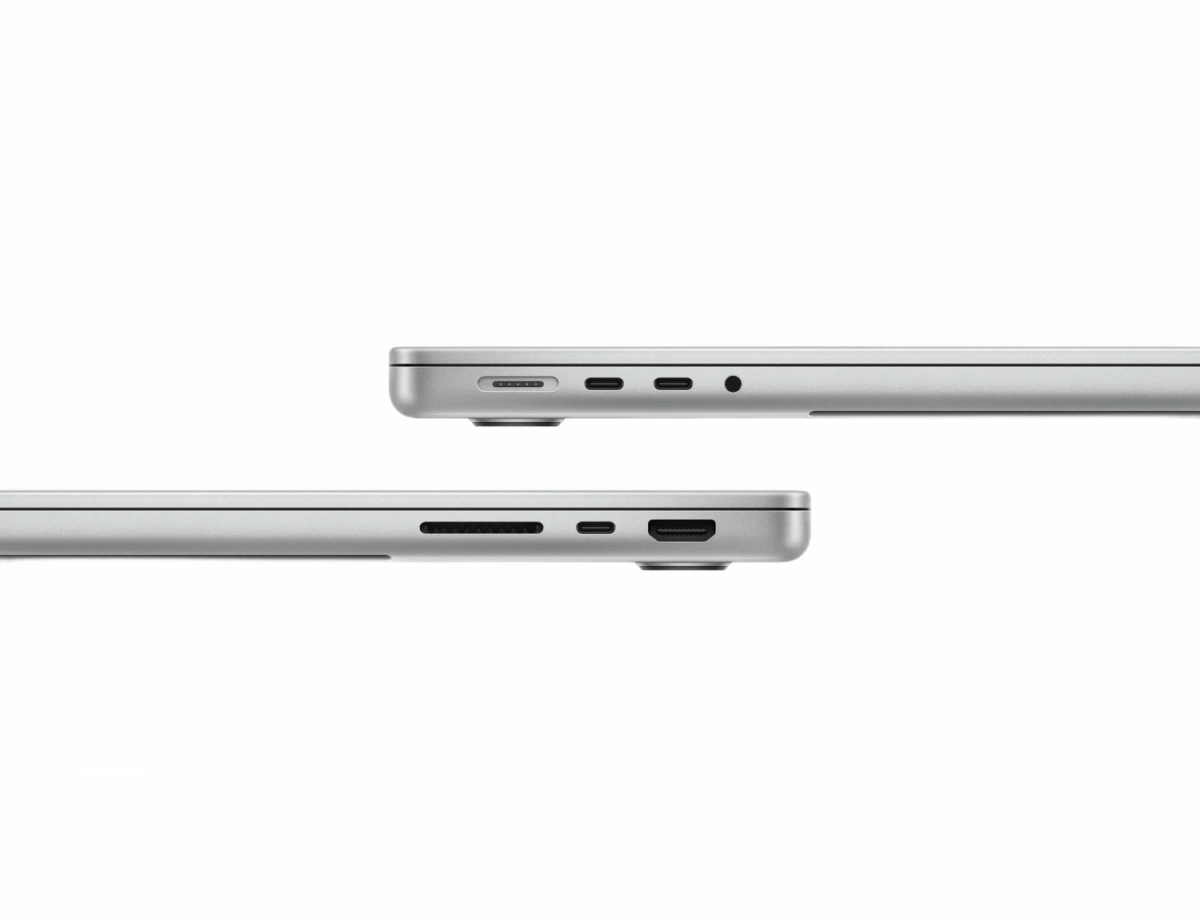 Apple MacBook Pro 14" (2025) 512Гб Серебристый (MDE44) (M5 10C CPU/10C GPU, 16 ГБ, 512ГБ SSD). Фото 4