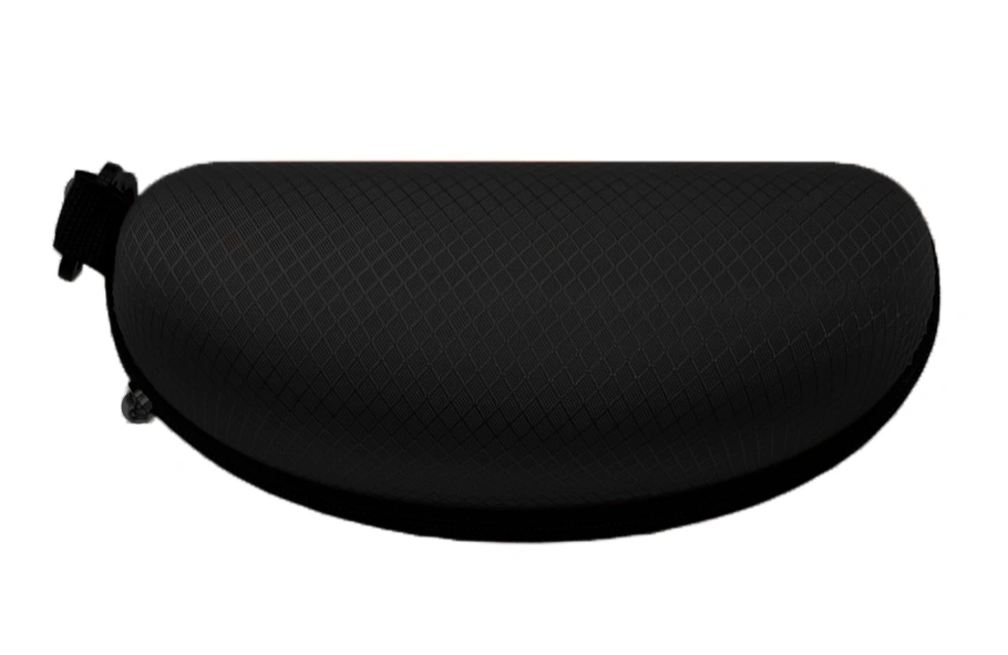 Овальный футляр на молнии, Чёрный. Фото 1