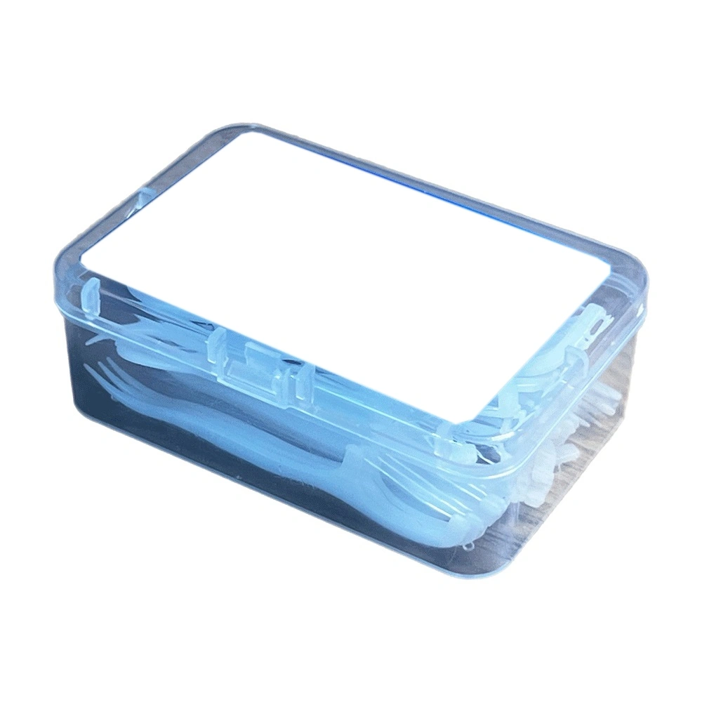 Зубная нить Beheart Multi-Effect care floss bar Y50, Белая (2310C). Фото 2