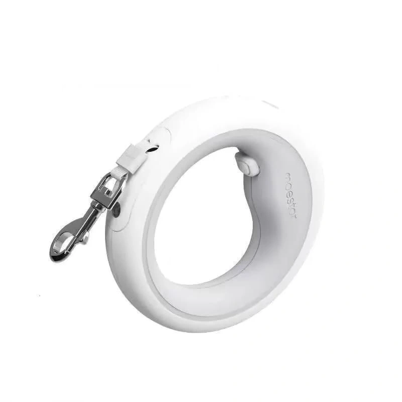 Поводок Moestar Ufo Retractable Leash 2 Plus, White. Фото 3