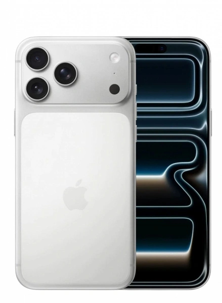 Смартфон Apple iPhone 17 Pro 256Gb Серебристый (sim) (Уцененный товар). Фото 2