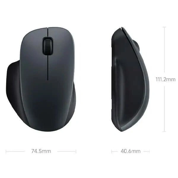Мышь беспроводная XiaoMi Wireless Mouse Comfort Edition XMWXSB04YM, Чёрная (BHR8632CN). Фото 5