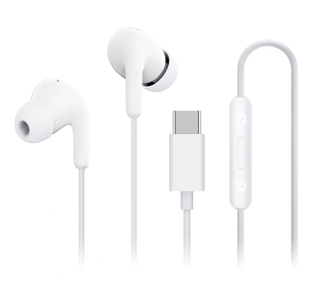 Наушники XiaoMi Type-C Earphones, Белые (BHR8926CN). Фото 1