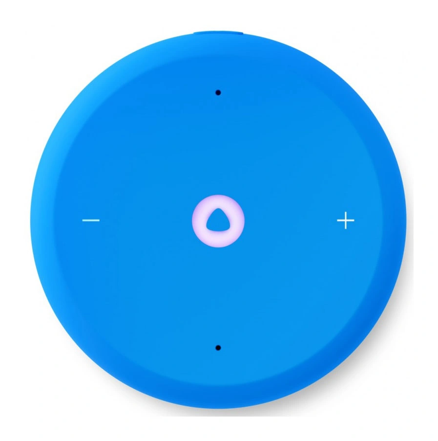 Умная колонка Яндекс Станция Лайт 2, Синяя (YNDX-00026BLU). Фото 3