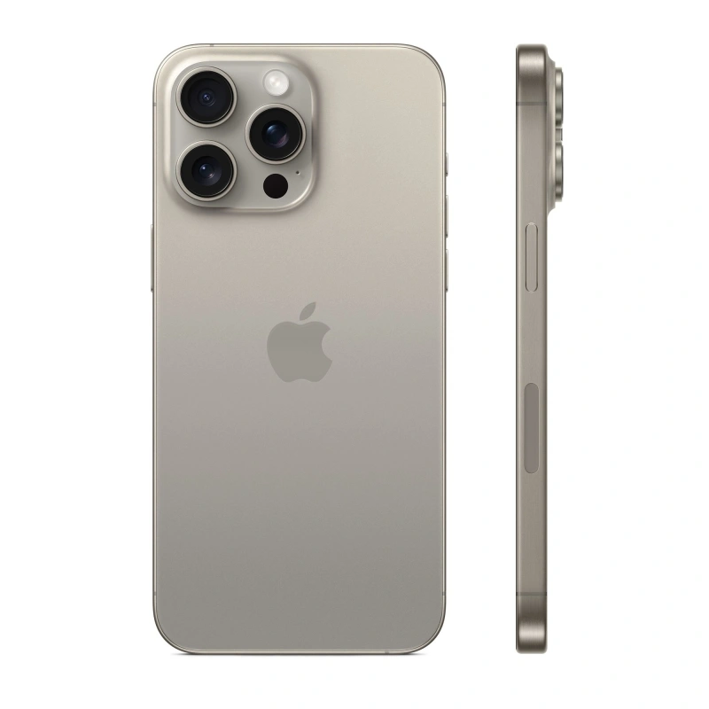 Смартфон Apple iPhone 15 Pro 256Gb Natural Titanium (eSIM+SIM). Фото 4