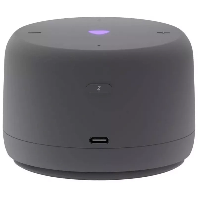 Умная колонка Яндекс Станция Лайт 2 без часов, Серый (YNDX-00028GRY). Фото 2