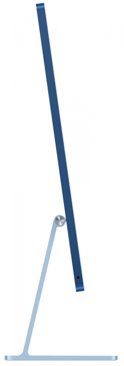 Apple iMac 24" Retina 4,5K, (MQRC3) (M3, 8C CPU, 8C GPU, 8 ГБ, 256 ГБ SSD), Blue. Фото 3