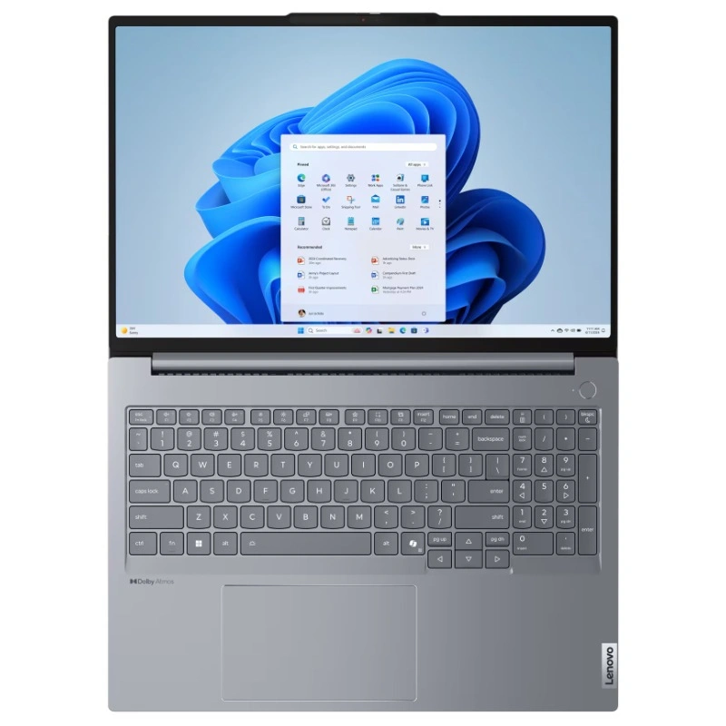 Lenovo ThinkBook 14 2025 (G7+ ASP) Grey (14", Ryzen AI 7 350, 32Gb, 1TB SSD, AMD Radeon 860M, Windows 11). Фото 2