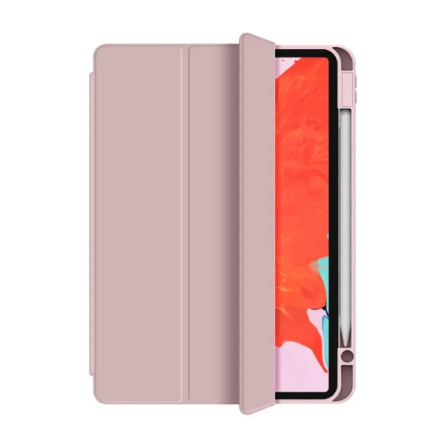 Чехол Wiwu Protective Case With pencil holder для iPad Pro 12.9" (2020-2022), Розовый. Фото 1