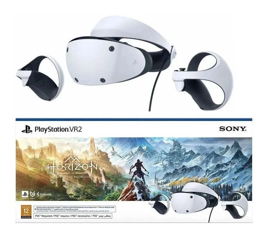 Шлем виртуальной реальности Sony Playstation VR2 + игра Horizon: Call of Mountains (CFI-ZVR1). Фото 1