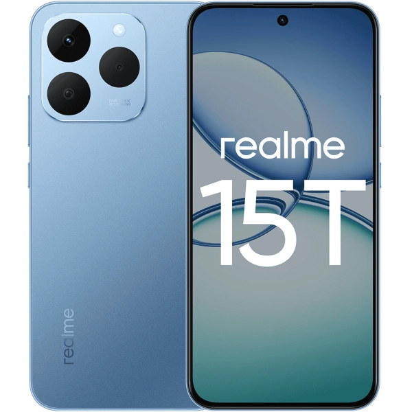 Смартфон Realme 15T 5G 8/128Гб Голубой металлик. Фото 1