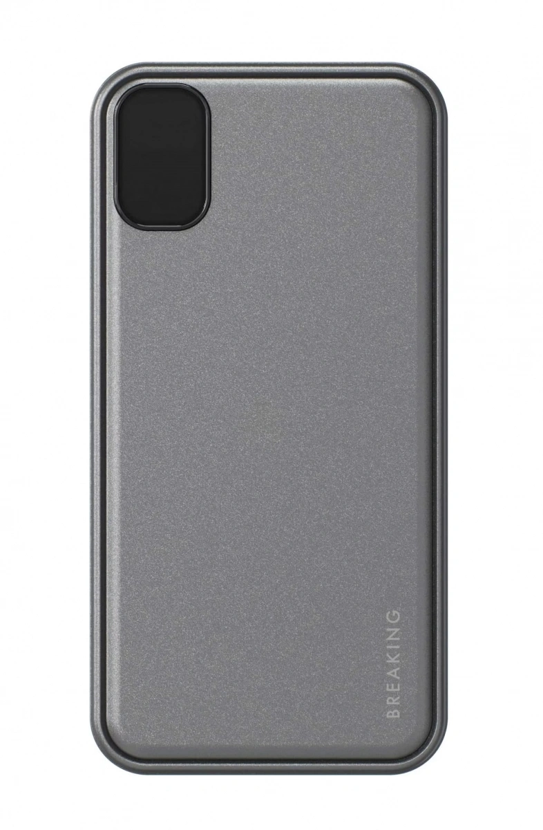 Внешний аккумулятор Breaking P217 20000 мАч + кабель USB-A - USB-C, Графит (27231). Фото 3