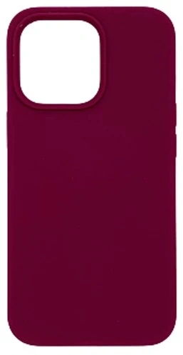 Накладка Silicone Case для iPhone 13, Бордовая. Фото 1