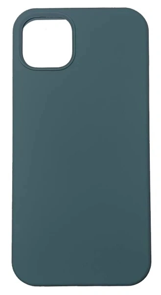 Накладка Silicone Case для iPhone 14, Оливковая. Фото 1