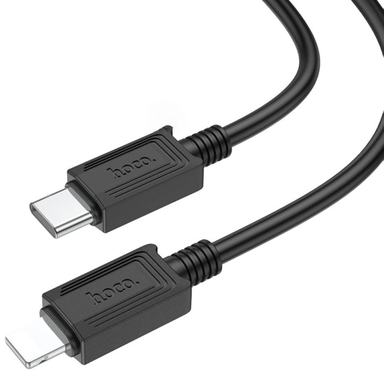 Кабель Hoco X73 PD Type-C- Lightning 1m, Чёрный. Фото 3