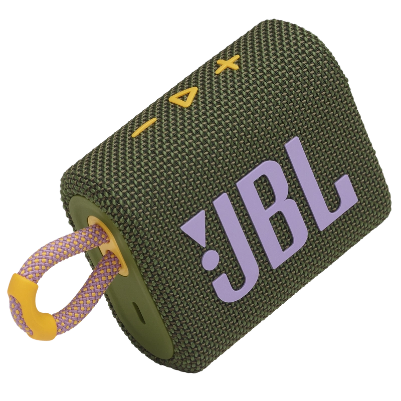 Беспроводная акустика JBL Go 3 Green/Зеленый (JBLGO3GRN). Фото 1