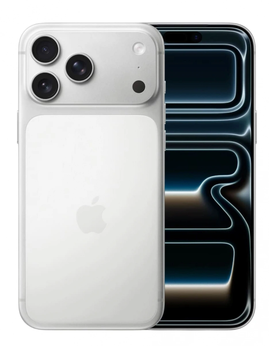 Смартфон Apple iPhone 17 Pro Max 2Тб, Серебристый (eSIM+SIM) (Без Rustore). Фото 1