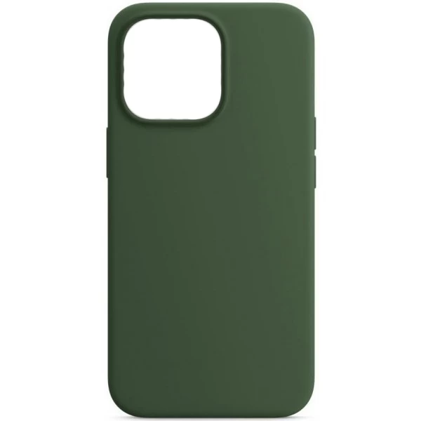 Накладка Silicone Case With MagSafe для iPhone 15 Pro, Зелёная