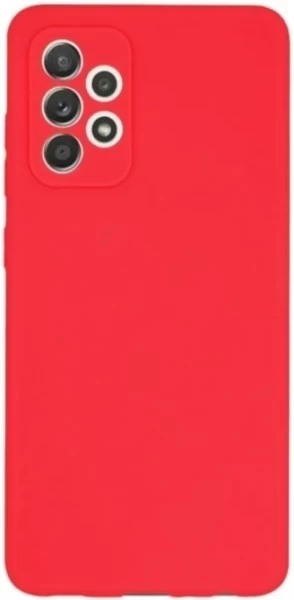 Накладка Silicone Case Logo для Samsung Galaxy A13, Красная