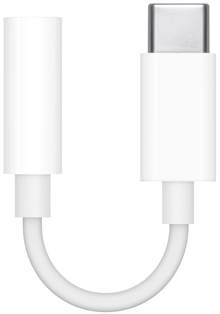 Адаптер Apple USB-C to 3,5mm Headphone Jack Adapter MU7E2ZM/A