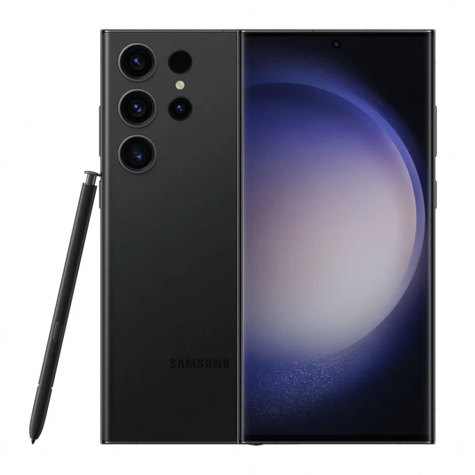 Смартфон Samsung Galaxy S23 Ultra 12/256Gb, Чёрный Фантом (SM-S918B)