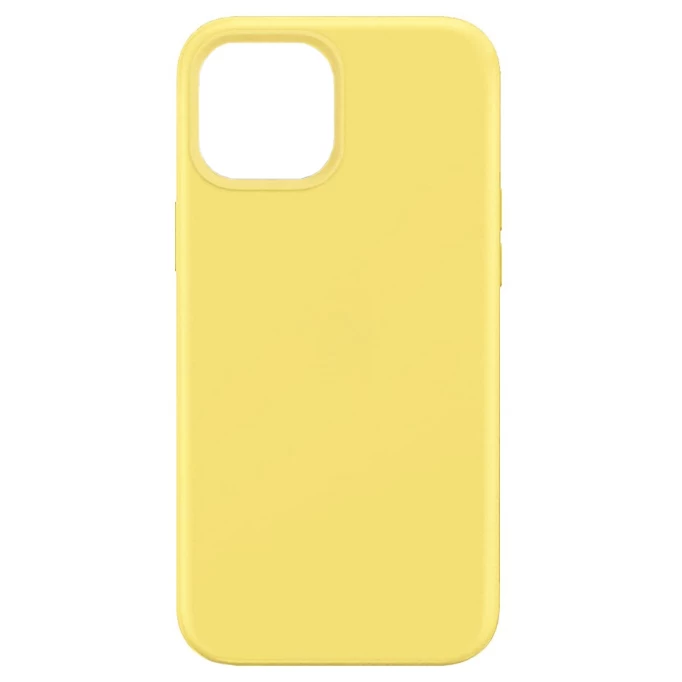 Накладка Silicone Case для iPhone 15 Pro, Жёлтая