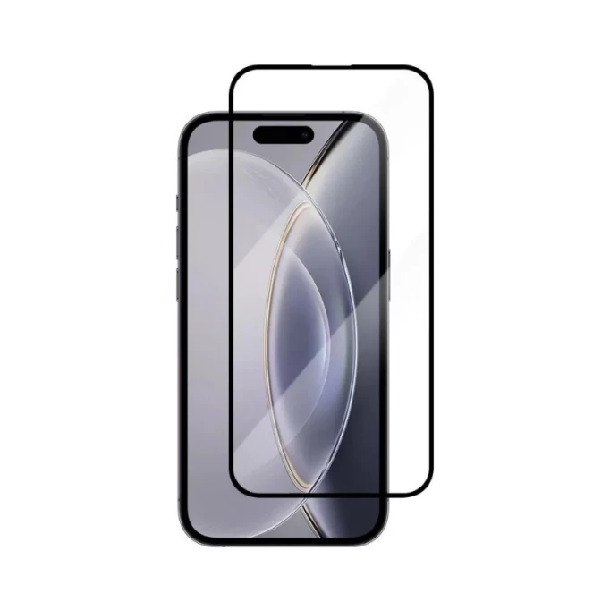 Защитное стекло Remax GL-27 3D для iPhone 15 Plus, Чёрное
