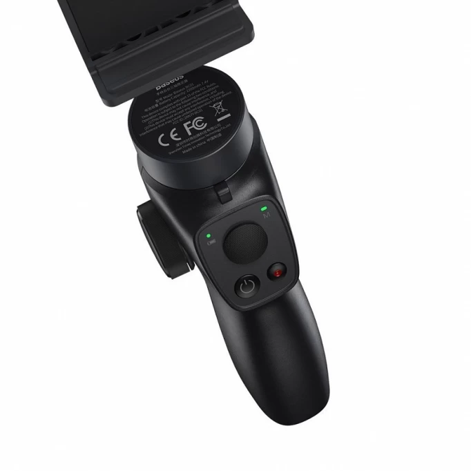 Монопод-стабилизатор Baseus Control Smartphone Handheld Gimbal Stabilizer, Серый (SUYT-0G)