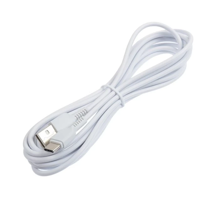 Кабель Hoco X20 Exotic Radiance USB for Type-C 3м 3A, Белый