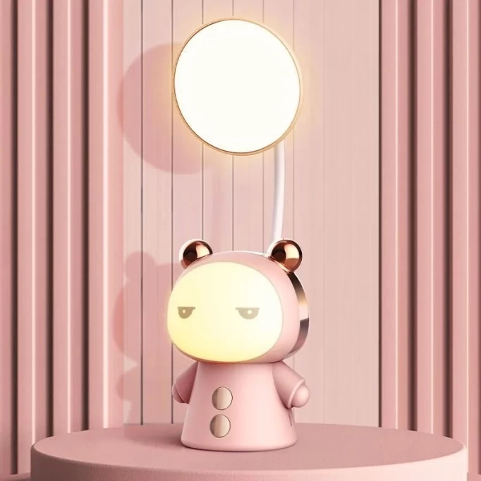 Лампа-ночник Аниме, Розовый