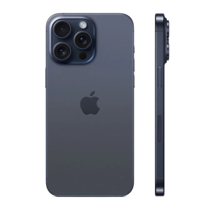 Смартфон Apple iPhone 15 Pro Max 256Gb Blue Titanium (Dual SIM)