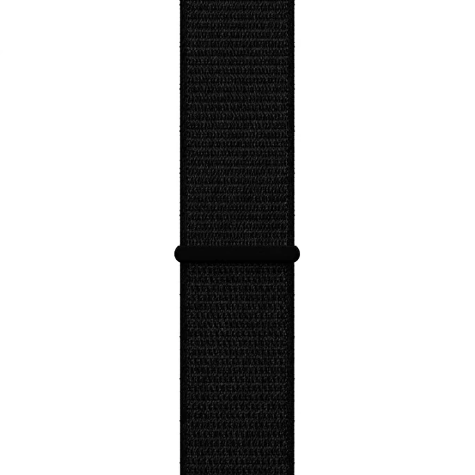 Ремешок для Apple Watch 38/40/41 мм нейлоновый, чёрный