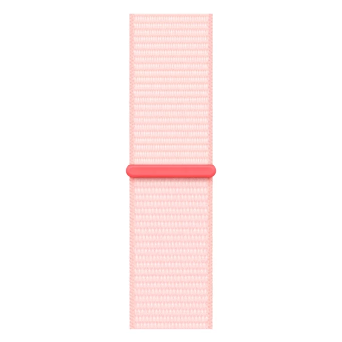Apple Watch Series 9, 45 мм, розовый алюминий, спортивный ремешок нежно-розового цвета, размер S/M (MR9G3)