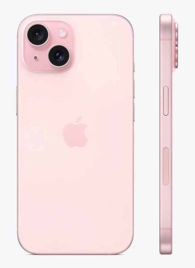 Смартфон Apple iPhone 15 Plus 256Gb Pink (eSIM+SIM)