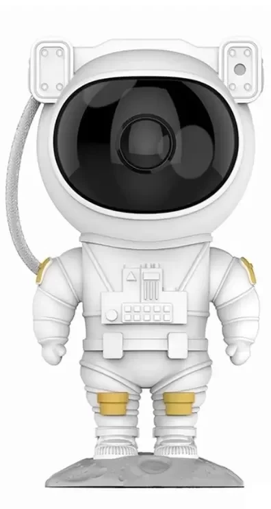 Детский ночник-проектор Космонавт  "Звёздное небо" с пультом, 8 режимов
