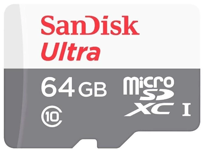 Карта памяти Sandisk 64GB MicroSD Class 10 80мб/с