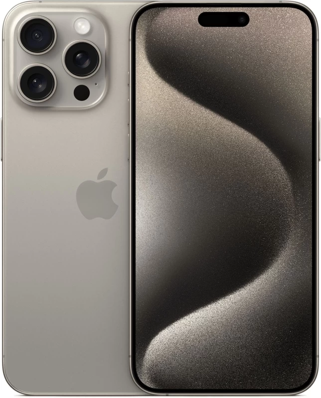 Смартфон Apple iPhone 15 Pro Max 256Gb Natural Titanium (eSIM+SIM)