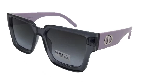 Солнцезащитные очки Lanbao 5339 (C5) 57 16-139, Серый, дымчатый