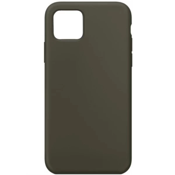 Накладка Silicone Case для iPhone 11, Оливковая