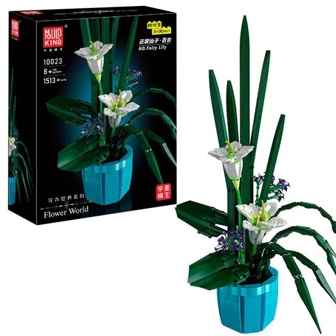 Конструктор Mould King Flower World 10023: Fairy Lily